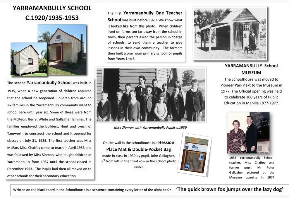 the story of  Yarramanbully one-teacher school.